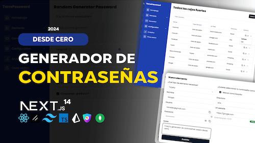 Curso Generador de contraseñas | Web y PWA | NextJS